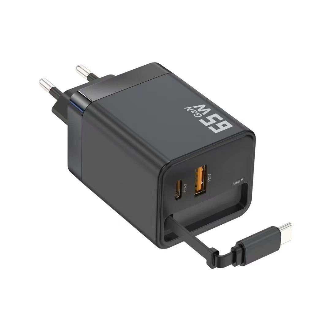 40W GaN Fast Charger with Dual USB Ports